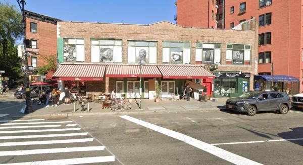 The outside of the restaurant and coffee shop