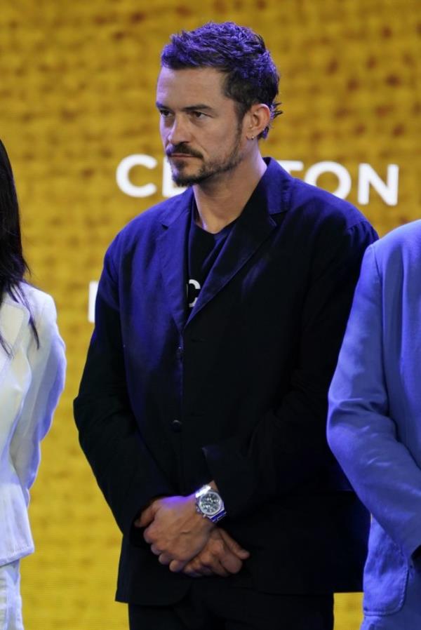 Mandatory Credit: Photo by Kristin Callahan/Shutterstock (14111109fr) Orlando Bloom Clinton Global Initiative 2023 Meeting, New York, USA - 19 Sep 2023