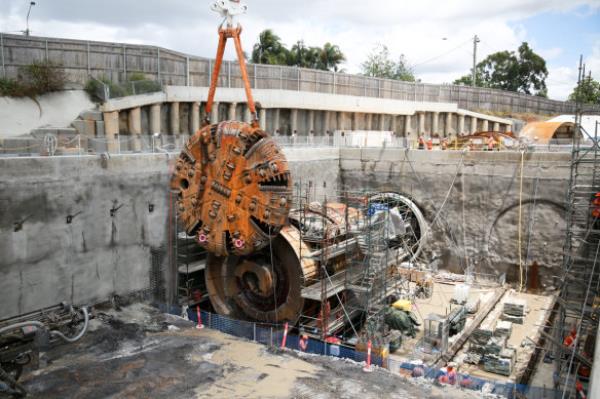 The boring machine ‘Elizabeth’ was used to create many of the tunnels for the metro lines.