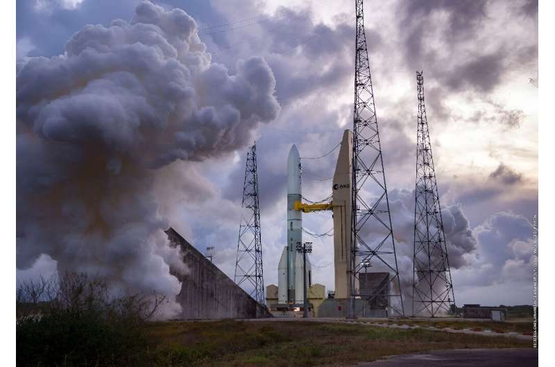 The Ariane 6 rocket, which carries Europe's hopes for space auto<em></em>nomy from the United States and Russia, is set to make its inaugural voyage between June 15 and July 31, after four years of delays due to the pandemic and other difficulties