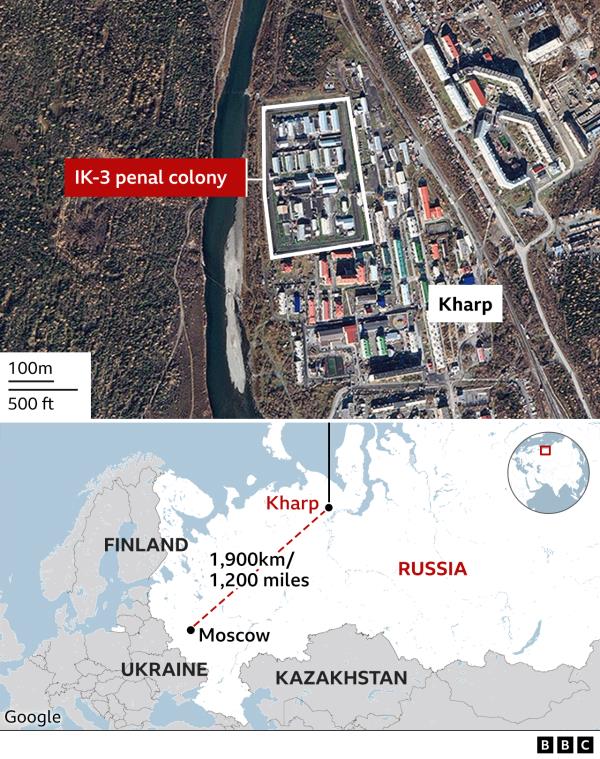 Map showing the IK-3 penal co<em></em>lony