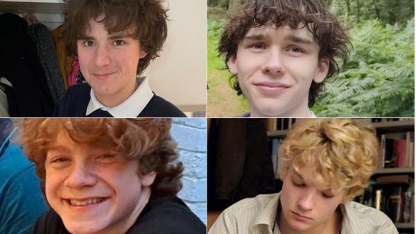 Jevon Hirst, Harvey Owen, Wilf Henderson and Hugo Morris have been reported missing