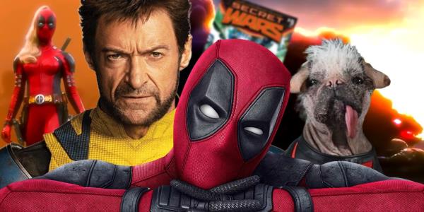 Deadpool and Wolverine Easter Eggs Ladypool, Dogpool, Alioth, and Secret Wars Custom MCU Image