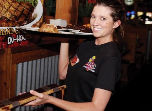 texas roadhouse server