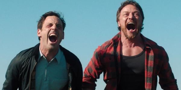 James McAvoy and Scoot McNairy scream in Speak No Evil