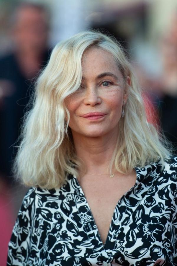 Emmanuelle Beart attending the red carpet as part of the 37th Cabourg Film Festival in Cabourg, France on June 16, 2023.