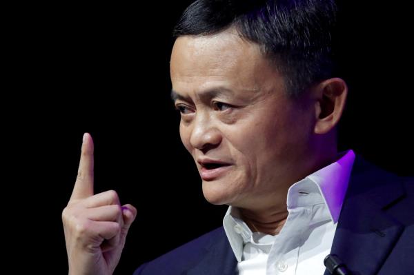 Alibaba Chairman Jack Ma speaks at VivaTech fair in Paris