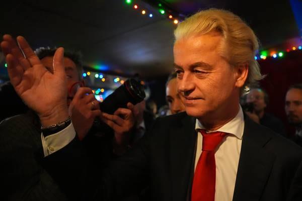 Political earthquake as Geert Wilders’s Freedom party wins the most votes in Dutch election