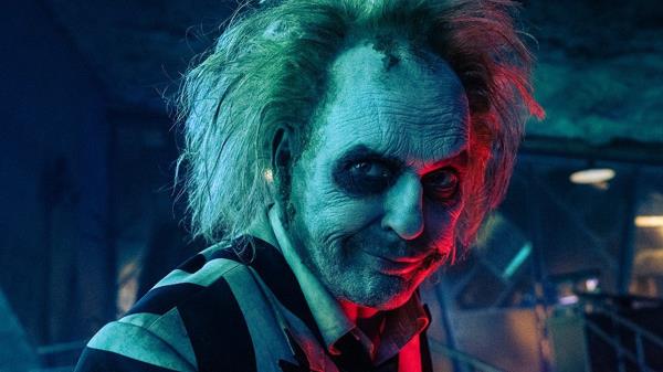 Michael Keaton as Beetlejuice in the sequel.